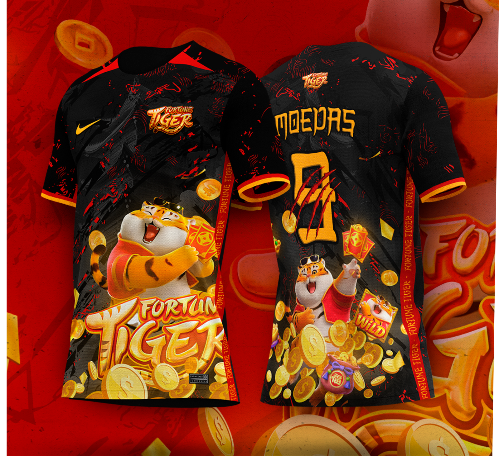ARTE CAMISA TIGRINHO
