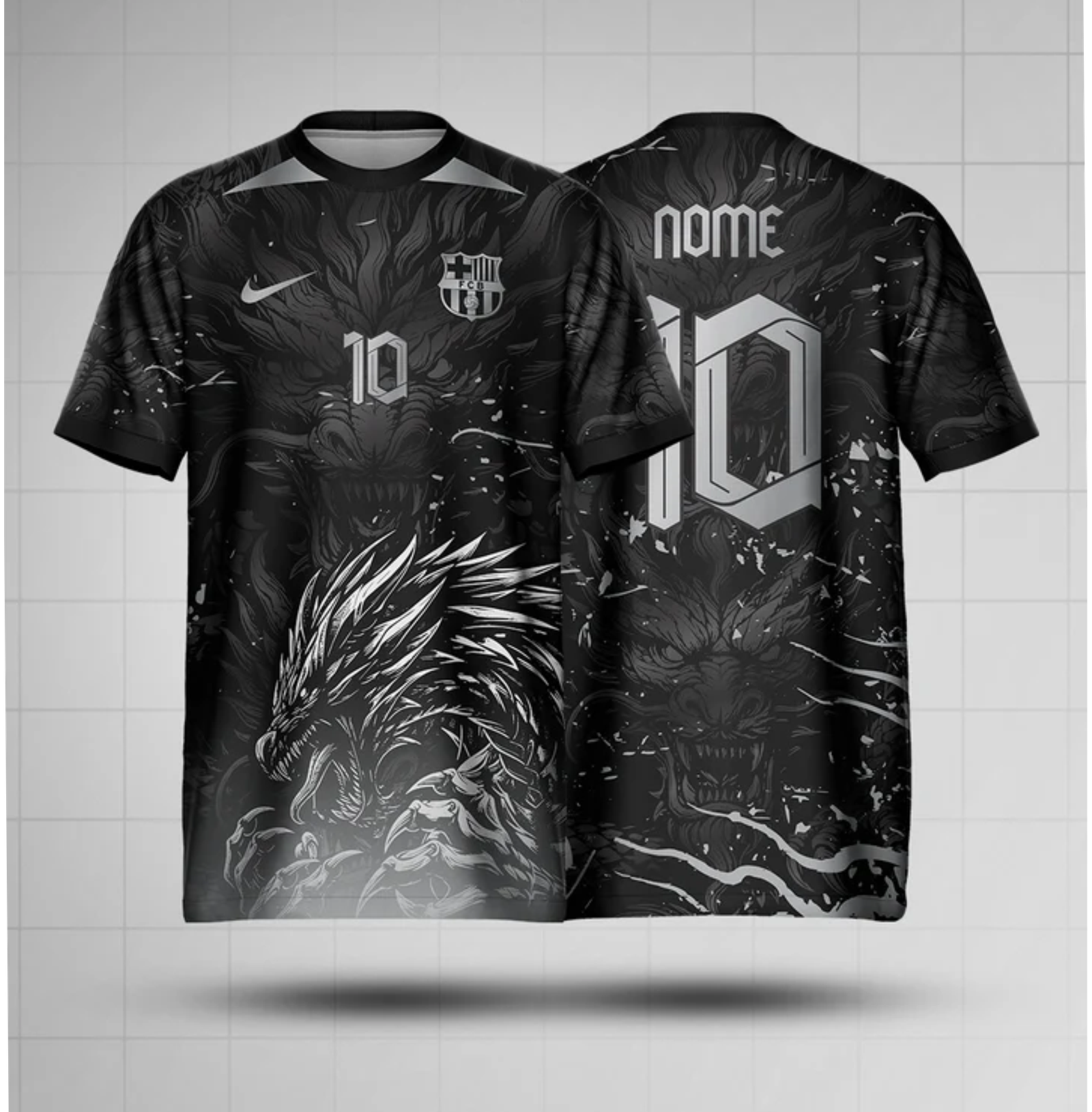 Arte Camisa Dragão