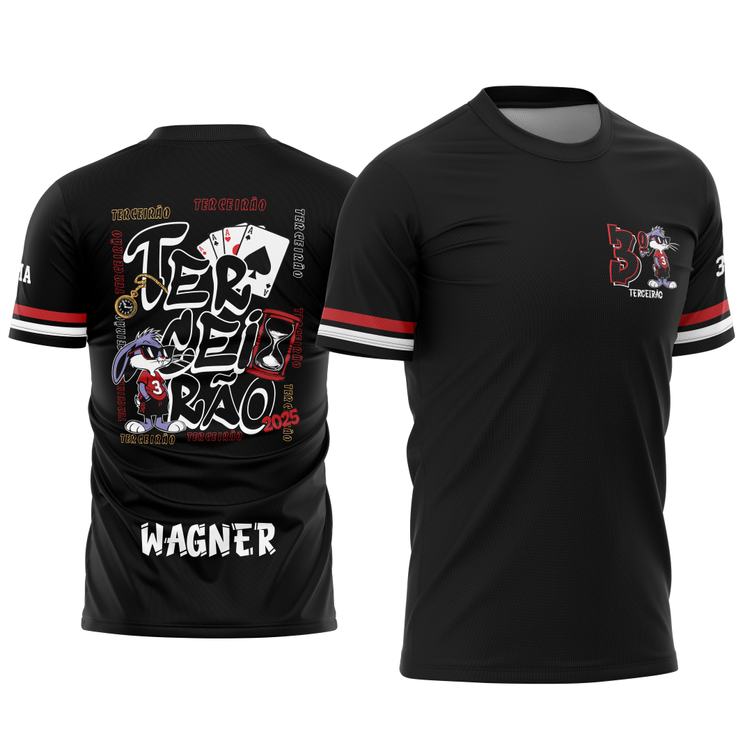 Camisa Terceirao perna longa de oculos