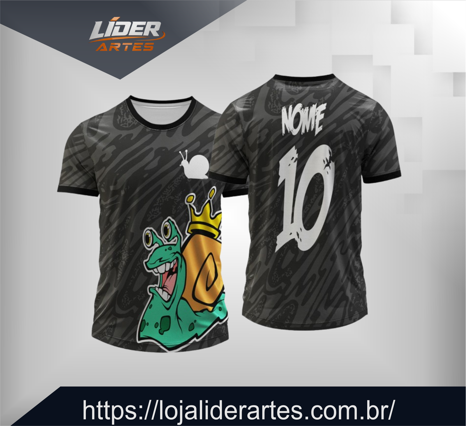 Arte Digital Camisa Interclasse Caramujo