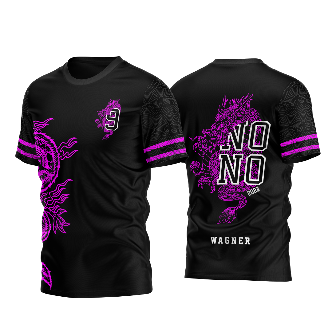 Camisa Nono Dragão roxo